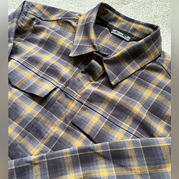 Arc'teryx Other - Mens Arcteryx Gryson Long Sleeve Button Up Shirt Size Medium Like NEW EUC